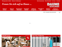 Tablet Screenshot of daume.com